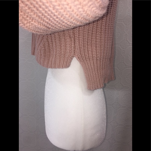 NO COMMENT 🌷Blush Pink🌷Crop Sweater - Picture 3 of 6